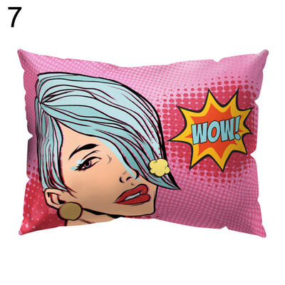 

Creative Beauty Printed Throw Square Pillow Case Cushion Cover Bedding Articles