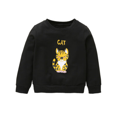 

Unisex Kids Baby Boys Girls Hoodies Cotton Cartoon Tracksuit Autumn Spring Children Baby Clothing Toddlers Tops Sweatshirts