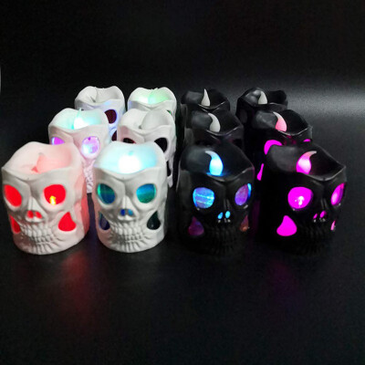 

LED Skull Night Light High Quality Halloween Decoration Party Decoration Flameless Candle Lamp