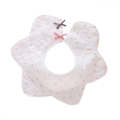 

Waterproof Infant Baby Bibs For Girls Boy 3 Layers Cartoon Cotton Baby Bibs Cute Print aliva Towel Baby Bibs 360 Degrees Rotatin