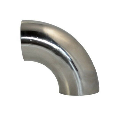

Φ38 OD 38mm 15 Sanitary Weld Elbow Pipe Fitting 90 Degree Stainless Steel 304