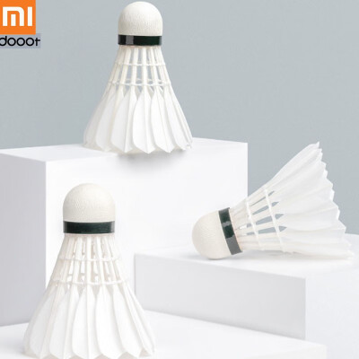 

Xiaomi mijia Dooot Badminton Natural Duck Feather D09 D05D03 12Pcs Flight Stability Professional Badmintones Outdoor Sport H20