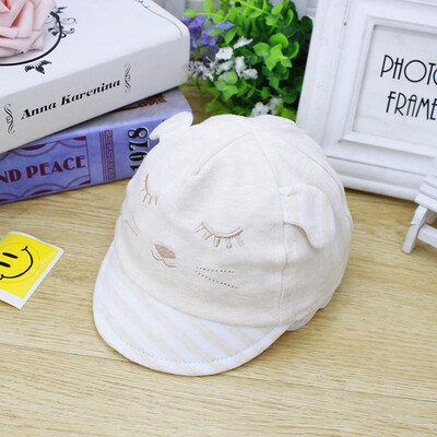 

Baby girls&boys hat spring&autumn newborn children cotton colored cotton shy cap new