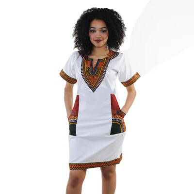 

Dashiki Vintage hippie Print Dresses Vestido Vintage Hippie Dress Tribal Print Boho Clothing