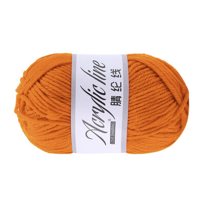 

Gobestart 50g Chunky Wool Roving Scarf Knit Wool Yarn Thickness Warm Hat Household A