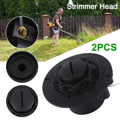 

12PCS Black Trimmer Head Replacement Strimmer Bump Feed Line Spool Brush Cutter Grass