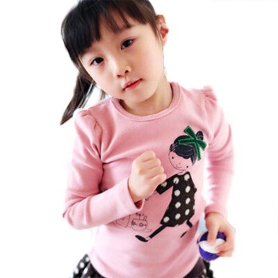 

Lovely Kids Girl Clothes Baby Girl T Shirt Kids Child Toddler Soft Cotton Fall Tee Tops 2-6Y