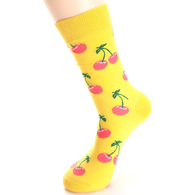 

Funny Women Men Hip Hop Socks Fashion Cotton Happy Socks Food Fruit Trendy Socks Crew Socks