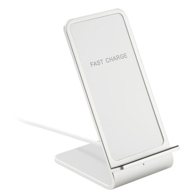 

10W smart QI fast Wireless Charger power for apple iPhone 8 X  for samsung s9 s7edge phone holder stand charger
