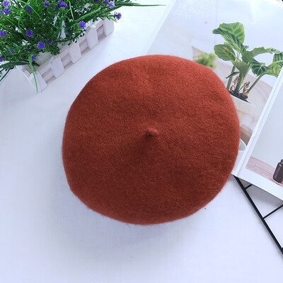 

Beret women autumn&winter Korean version of the Japanese family of wool
