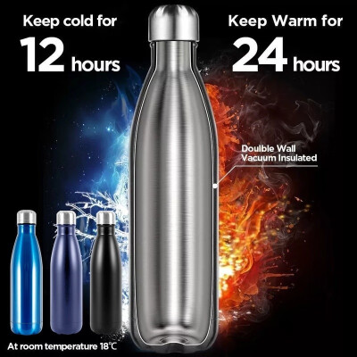 

500ML Food Grade Tea Water Cup Stainless Steel Vacuum Insulated Coffee Mug Travel Drink Water Bottle Cup HotCold Flask Thermal