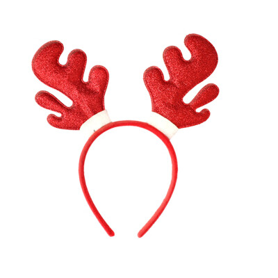 

Tailored Hot Christmas Headband Santa Xmas Party Decor Double Hair Band Clasp Head Hoop