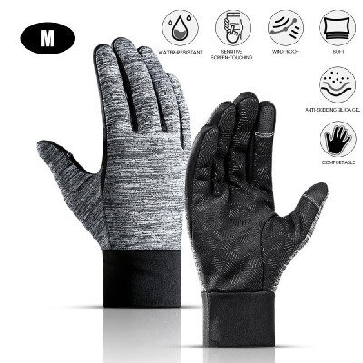 

Kyncilor Outdoor Water-Resistant Screen-Touching Gloves Winter Windproof Warm-Keeping Riding Cycling Skiing Sports Gloves