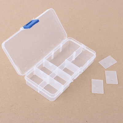 

New For Plastic 1015 Slots Adjustable Jewelry Storage Box Case Craft Organizer Bead