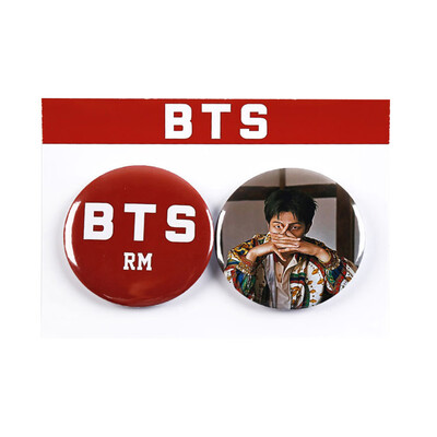 

Kpop BTS Brooch Pin Set BTS 2019 Summer Package in Korea Badge Button Pin Accessories