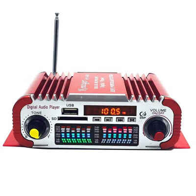 

Kentiger HY601 Digital USB FM Audio 12V LED Stereo Car Amplifier Radio MP3 Speaker Sound Mode LED Audio Music Player