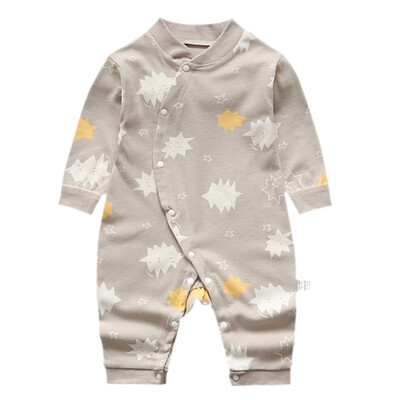 

Newborn 100 Cotton Baby Romper Infant Toddler Floral Print Clothes Autumn Long Sleeve Kids Jumpsuit Baby Boy Girl Clothing