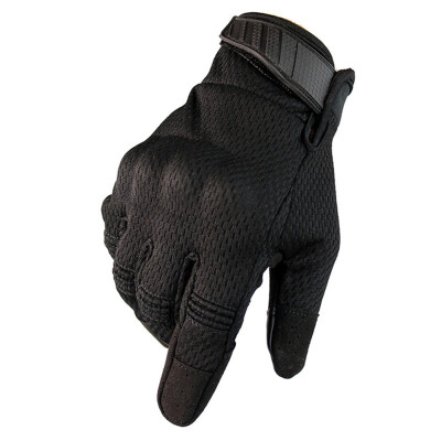

Tactical Gloves Men Breathable Full Finger Gloves Touch Screen Hard Knuckle Outdoor Motorcycle Cycling Climbing Anti-skid Gloves