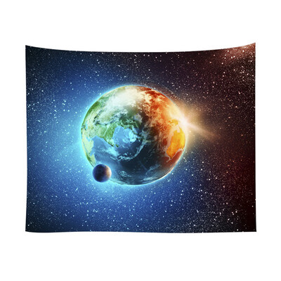 

New custom Star universe series home tapestry wall mural beach towel sitting blanket polyester tapestry