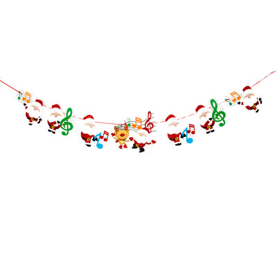 

〖Follure〗Christmas Window Hotel Party Home Hanging DIY Decor Banner Colorful