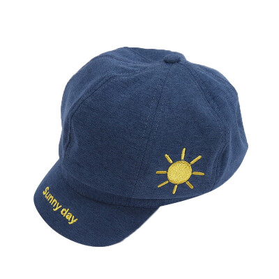 

Newborn Unisex Cute Caps Hats Boys Girls Child Adjustable Sun Protection Letters Print Headwears Casual Visors1-7Y