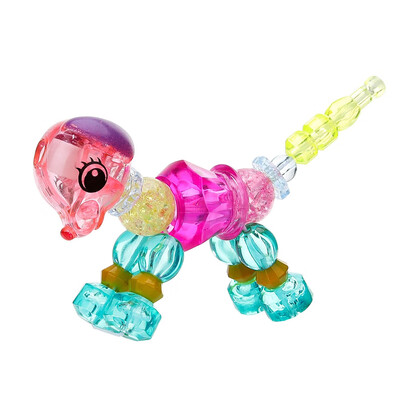 

Colorful Magical Pets Bracelets for Girls Transforms Magically from Bracelet to Pet Colorful Jewel-like Beads Bracelet