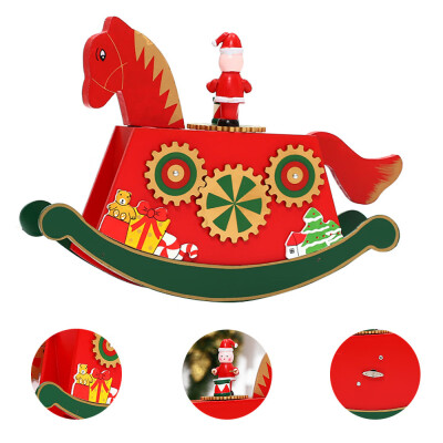 

Tailored Dream Christmas Wooden Carousel Music BoxOf Eight - Box Christmas Tree