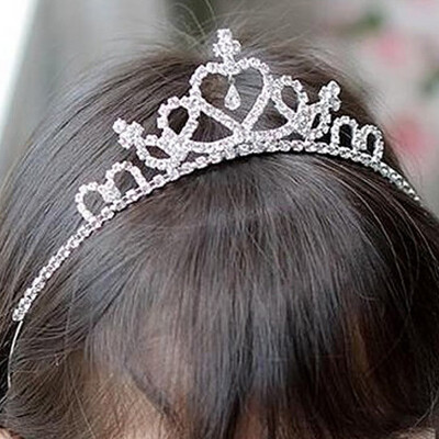 

Crystal Tiara Hairband Kid Girl Bridal Princess Prom Crown Party Show Accessiories Princess Prom Crown Headband