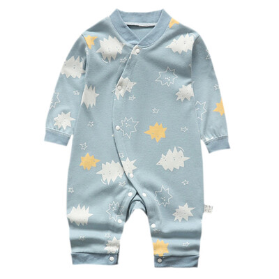 

Newborn 100 Cotton Baby Romper Infant Toddler Floral Print Clothes Autumn Long Sleeve Kids Jumpsuit Baby Boy Girl Clothing
