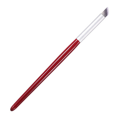 

Women Girls Halo Nail Gel Brush Pen Red Wood Handle UV Gel Nail Art Tip Care Pen Brush Manicure Tool
