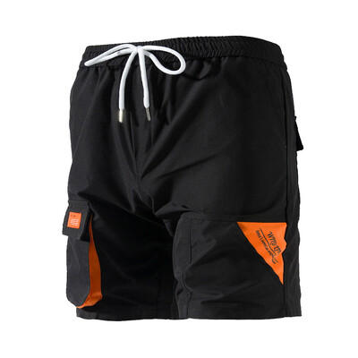 

Gobestart Fashionable Mens Pure Color Button-Pocket Overalls Wind Overalls Shorts