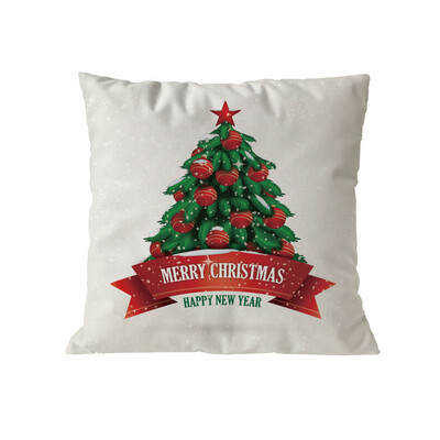 

Tailored Christmas Cotton Soft Pillow Case Sofa Waist Throw Cushion Cover Home Decor