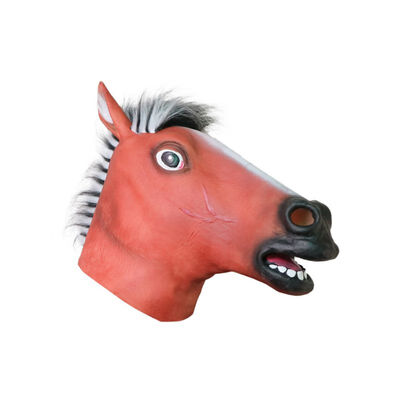 

Scary Halloween Fantasy Decor Creepy Latex Mask Full Face Covered Cosplay Costume Party Decoration Props