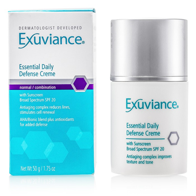 

EXUVIANCE - Essential Daily Defense Creme SPF 20 - For Normal Combination Skin 50ml175oz