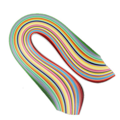 

2017 New Design 260pcs Quilling Strips Paper Mixed Color Origami Papercraft Diy Craft 3\5\7\10mm 380mm