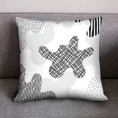

Siaonvr Print Pillow Case Polyester Sofa Car Cushion Cover Home Decor