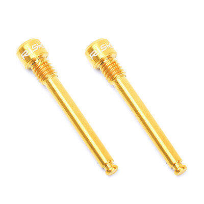 

2Pcs M4 Titanium Alloy Bolts For Mountain Bike Oil Disc Pad Bike Bicycle Parts