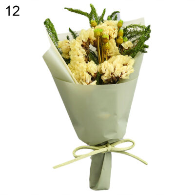 

1 Bouquet Lovely Mini Natural Dried Flower Home Wedding Decoration Photo Props