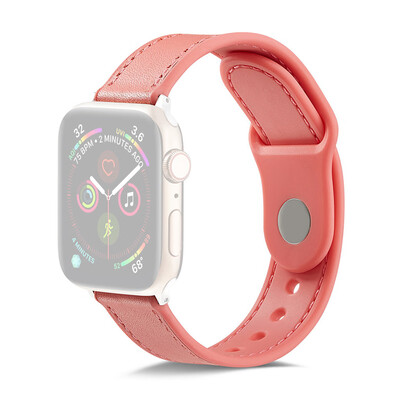 

〖Follure〗Leather Replacement Watch Wrist Strap Band For Apple iwatch Smart Watch 44mm