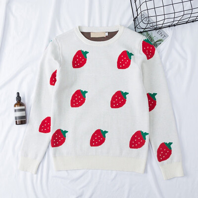 

1-6T Sweater Family Matching Outfit Mother Daughter Girls Knit Round Neck Pullover Princess Bottoming Shirt