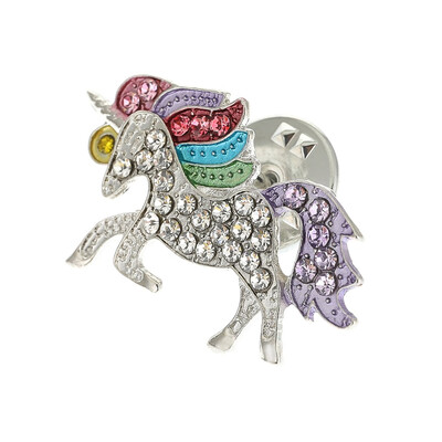 

Unicorn Brooch Women Colourful Brooch Beautiful Oil Dripping Animal Brooch Jewelry Birthday Gifts