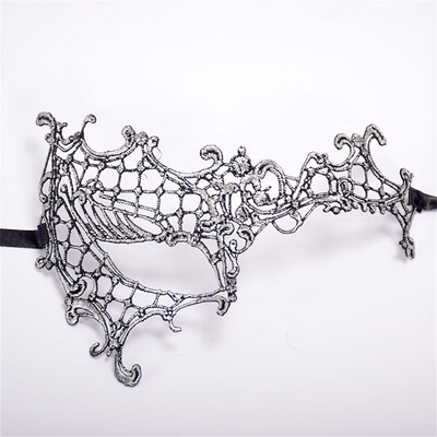 

Tailored Masquerade Lace Mask Catwoman Halloween Cutout Prom Party Mask Accessories HOT