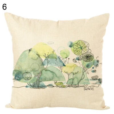 

Landscape Painting Soft Throw Pillow Case Cushion Cover Sofa Bed Car Home Decor