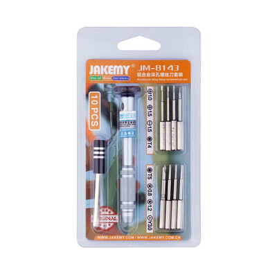 

JAKEMY Magnetic Screwdriver Set Bits Destornillador Tournevis Screwdriver for iPhone 6 5 5s Ipad Phone Repair Tool Set