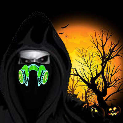

Tailored LED Halloween Easter Rave Mask Luminous Costume Mask Easter Decor