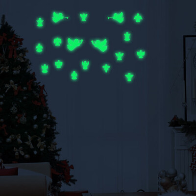 

〖Follure〗Christmas Glow Pine Wall Stickers Living Room Luminous Stickers Window Decor