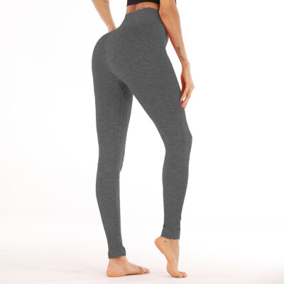 

Sports Women Running Yoga Pants Sportswear Fitness High Waist Leggings Exercise Gym Compression Tights Pants Trousers