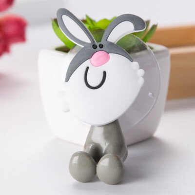 

Cartoon PVC Animal Cute Sucker Toothbrush Wall Holder Suction Cup Bathroom Baby