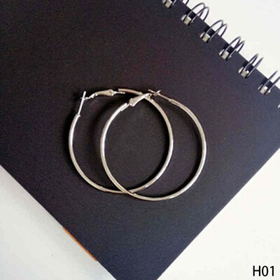 

Big Round Earrings Women Circle Hoop Earrings Geometric Shape Fashion Sexy Exaggerated Earrings