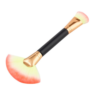 

GUJHUI Brand Double Head Professional Multifunction Cosmetics Eyeshadow Facial Foundation Blush Nose Smudge Face Blusher